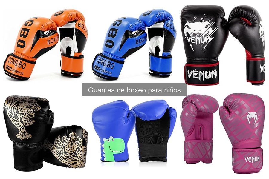 Comparativa: Guantes de Boxeo para Niños en Entrenamiento y Competición