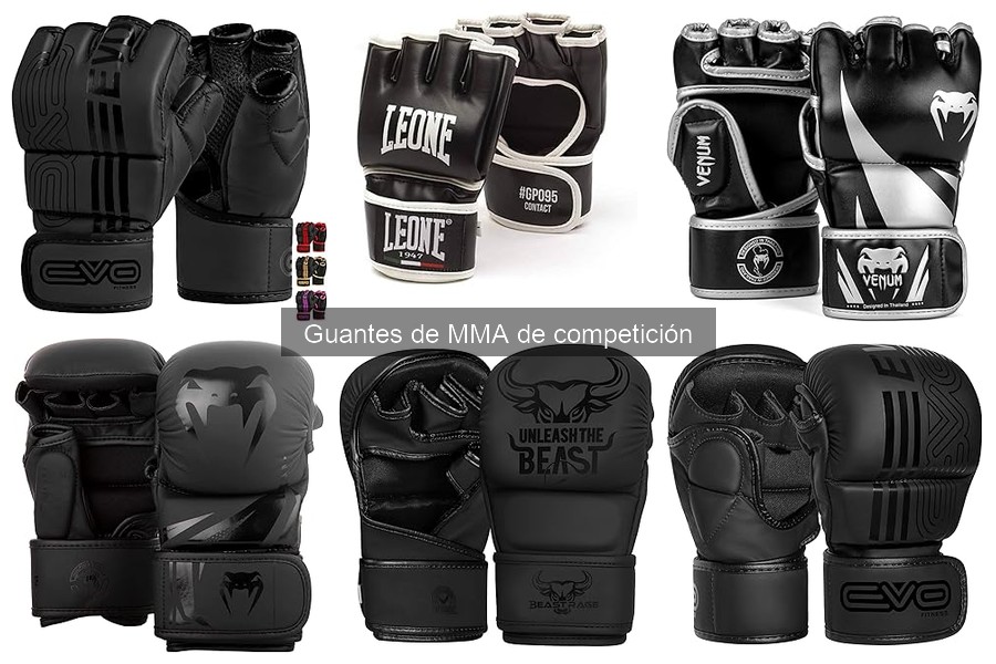 Comparativa: Guantes de MMA de Competición vs. Boxeo