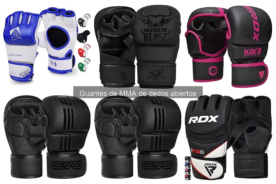 Comparativa: Guantes MMA de dedos abiertos vs cerrados