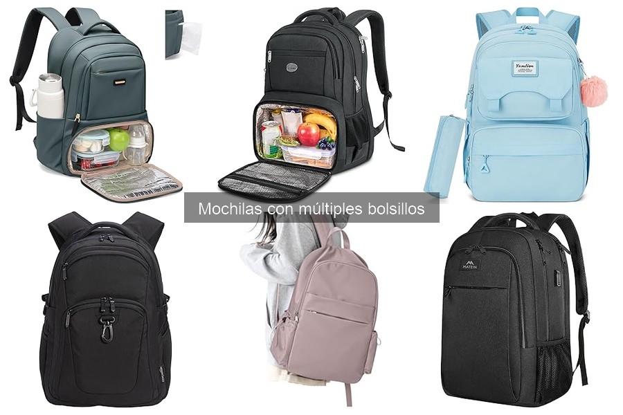 Comparativa Mochilas Múltiples Bolsillos vs Tradicionales