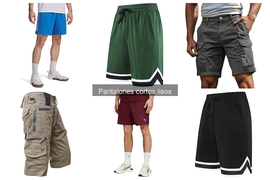 Comparativa: Pantalones Cortos Lisos vs Otros Shorts Deportivos
