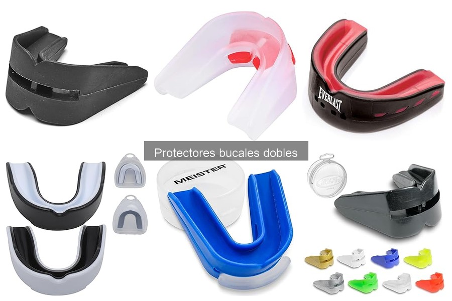 Comparativa Protectores Bucales Dobles vs Simples