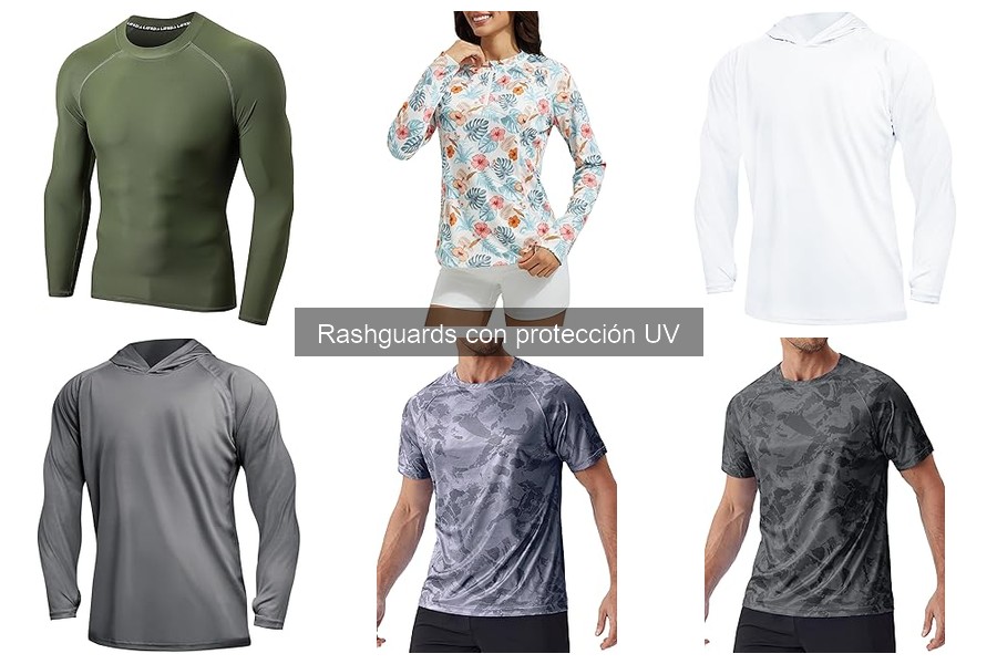 Comparativa: Rashguards con y sin Protección UV
