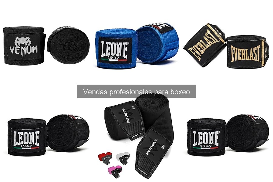 Comparativa: Vendas Elásticas vs. Vendas de Tela para Boxeo