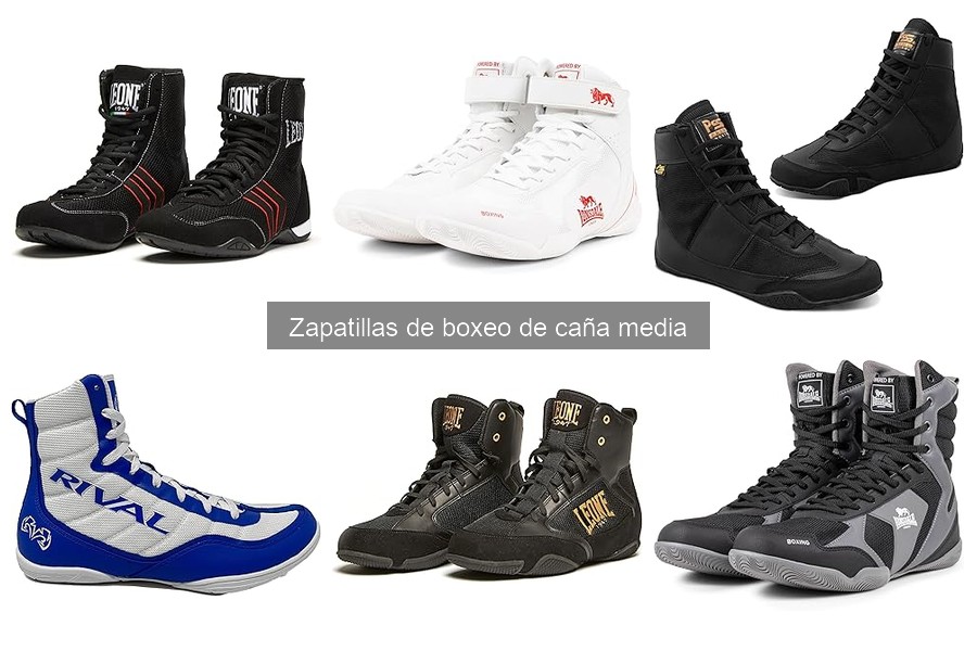 Comparativa: Zapatillas de caña media vs alta para boxeo
