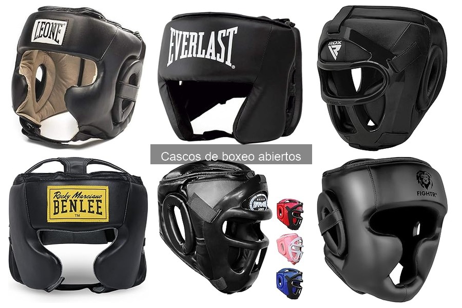 Compra cascos de boxeo abiertos: tiendas y ofertas online