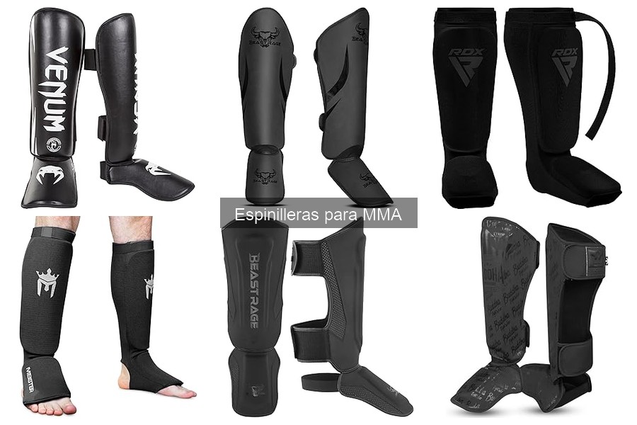 Compra Espinilleras para MMA a Buen Precio - Ofertas Online