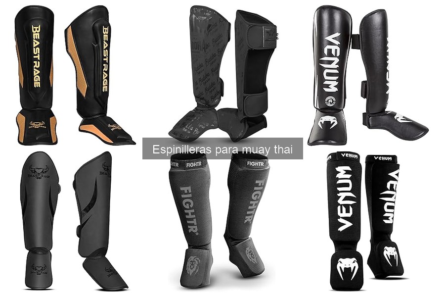 Compra espinilleras para muay thai a buen precio en 2023