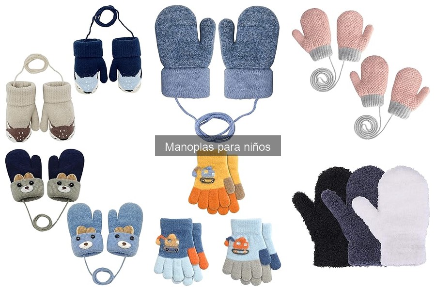 Compra manoplas para niños online: mejores opciones y precios