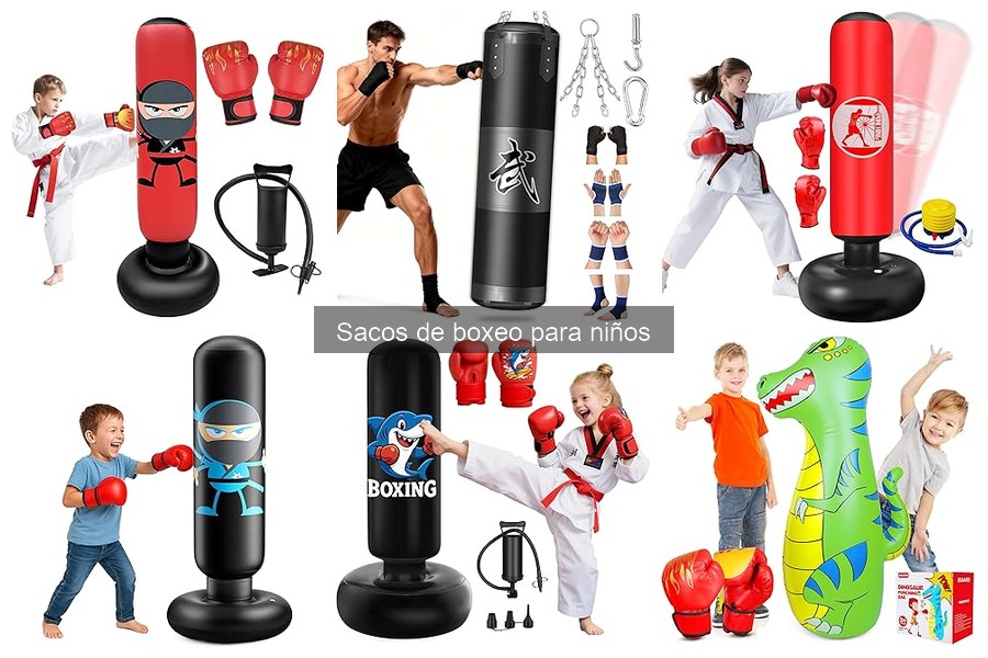 Consejos de seguridad para sacos de boxeo para niños