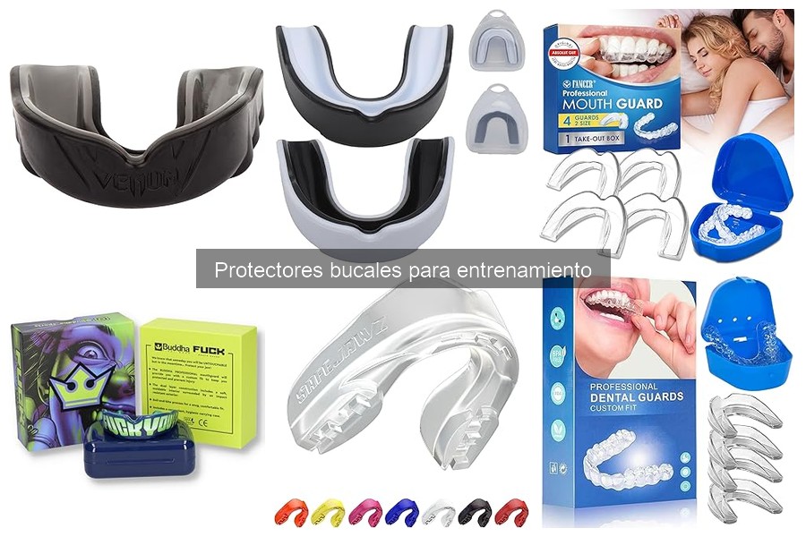 ¿Cuánto cuesta un protector bucal para entrenamiento?