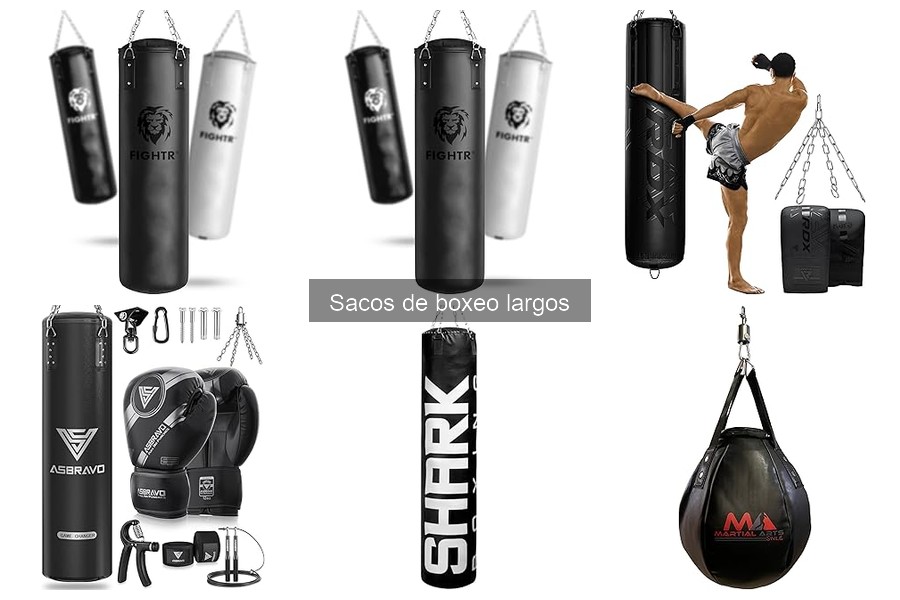 ¿Cuánto pesa un saco de boxeo largo? Guía explicativa