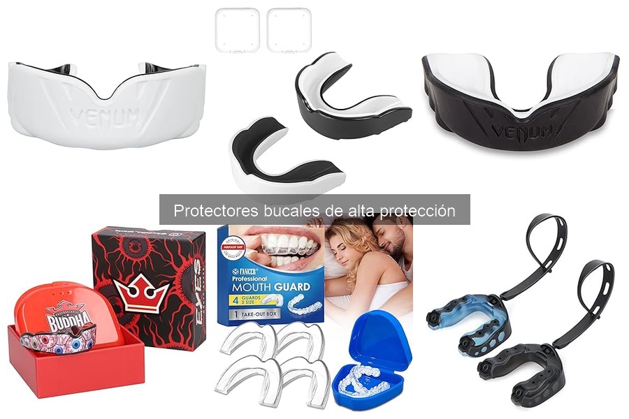 Cuidado y limpieza de protectores bucales de alta protección