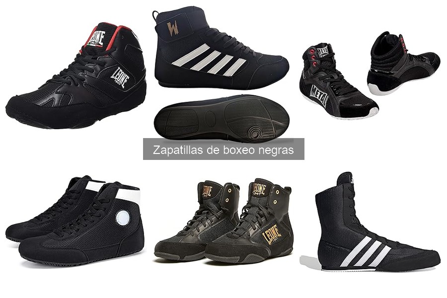 Cuidados Esenciales para Zapatillas de Boxeo Negras