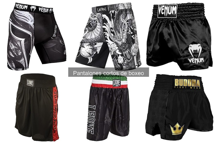 Diferencias entre pantalones cortos de boxeo y shorts de MMA