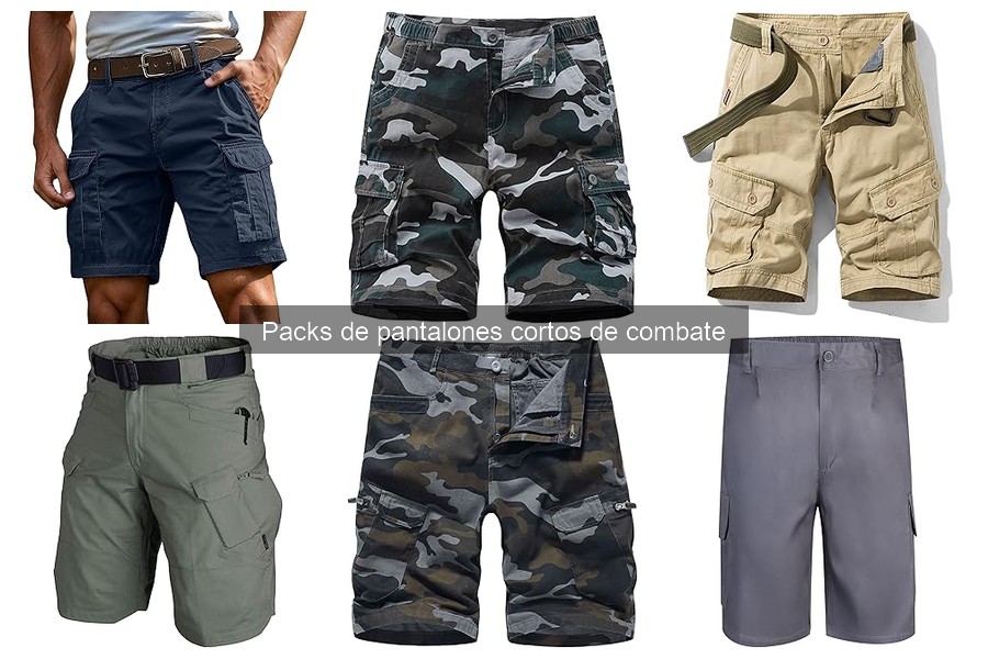 Diferencias entre pantalones cortos de combate y entrenamiento