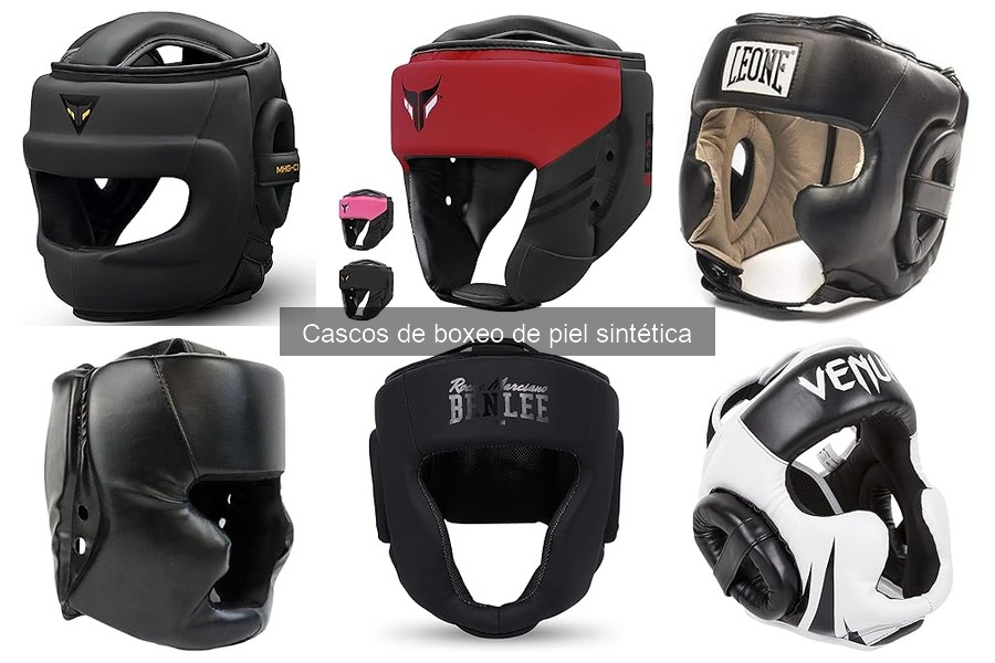 Dónde comprar cascos de boxeo de piel sintética online