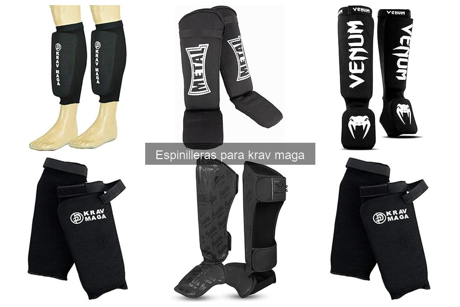 Dónde comprar espinilleras para krav maga online