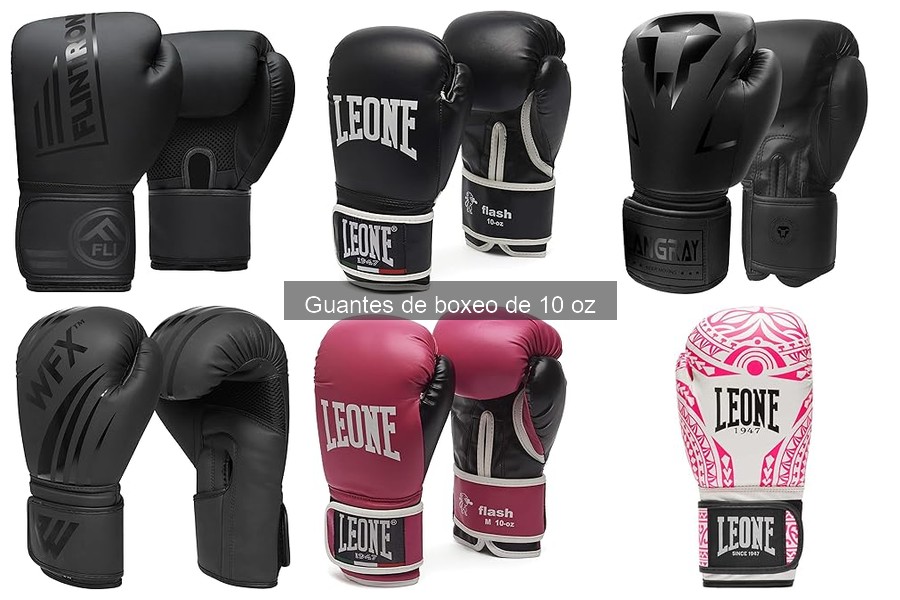 Dónde comprar guantes de boxeo de 10 oz: Precios y tiendas