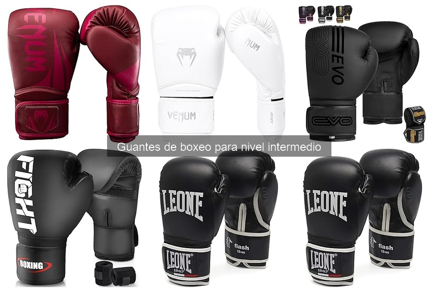 Dónde comprar guantes de boxeo intermedios: precios y tiendas