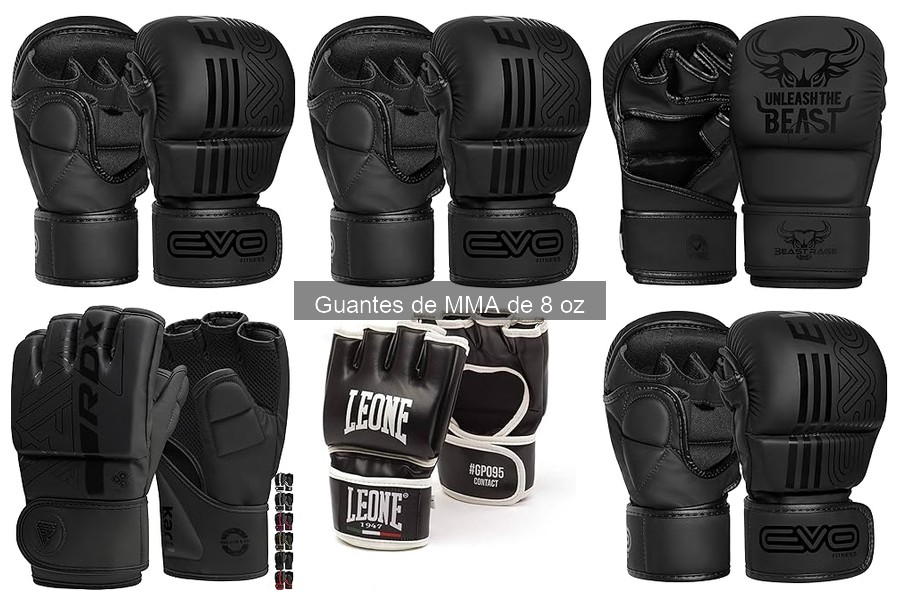 Dónde comprar guantes de MMA de 8 oz: mejores opciones y ofertas