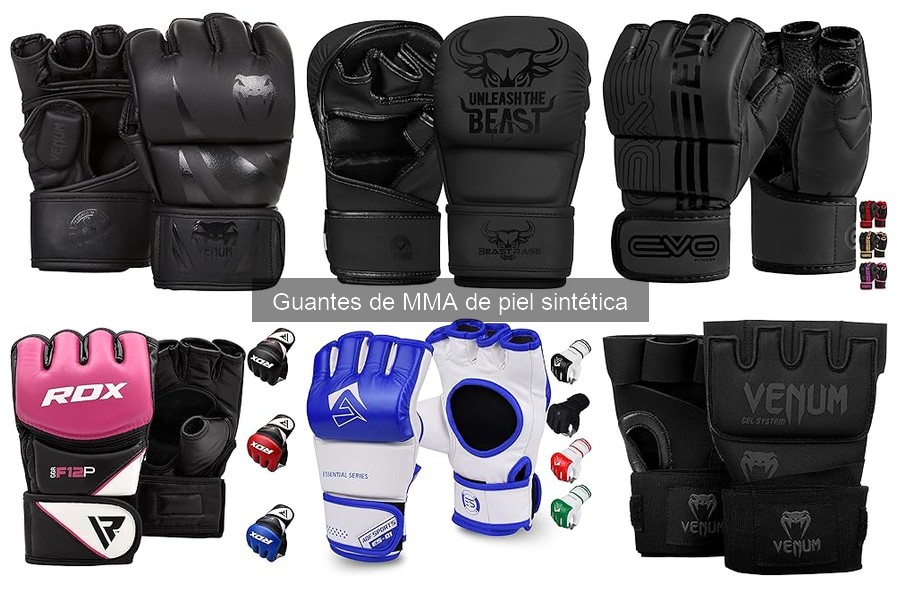 Dónde comprar guantes de MMA de piel sintética a buen precio