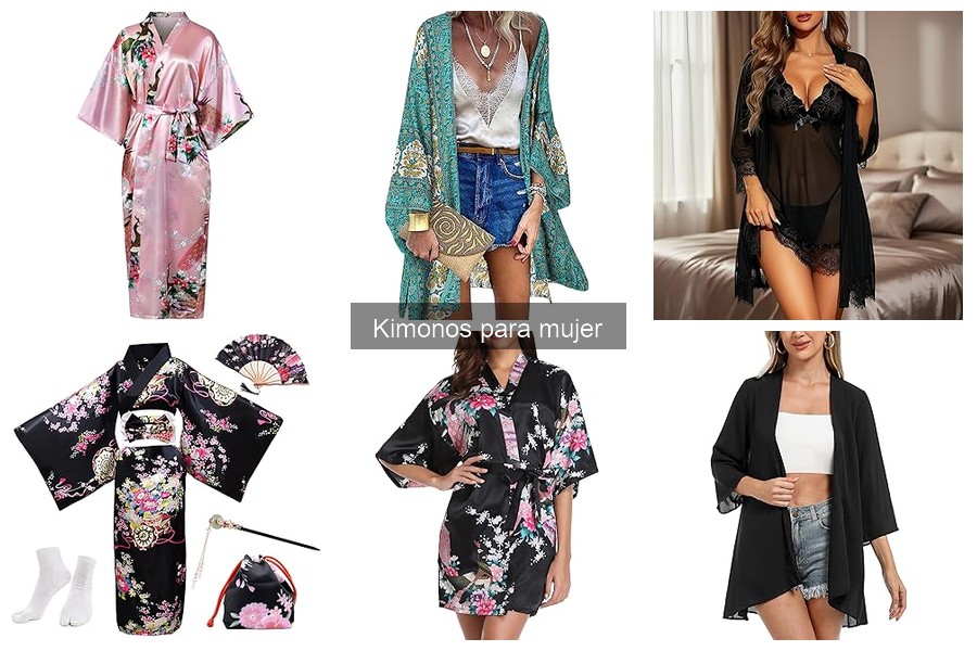 Dónde comprar kimonos para mujer: mejores tiendas y ofertas