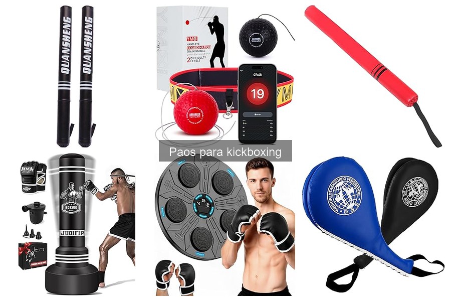 Dónde comprar paos para kickboxing: precios y ofertas