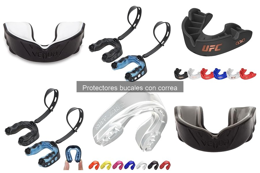 Dónde comprar protectores bucales con correa: Mejores opciones