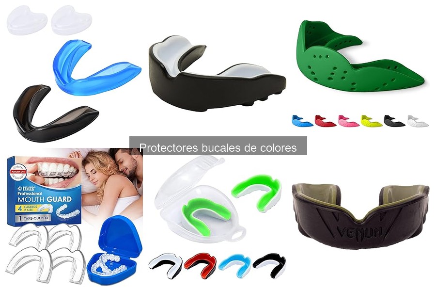 Dónde comprar protectores bucales de colores baratos