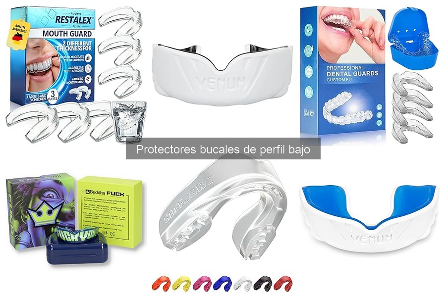 Dónde comprar protectores bucales de perfil bajo en 2023