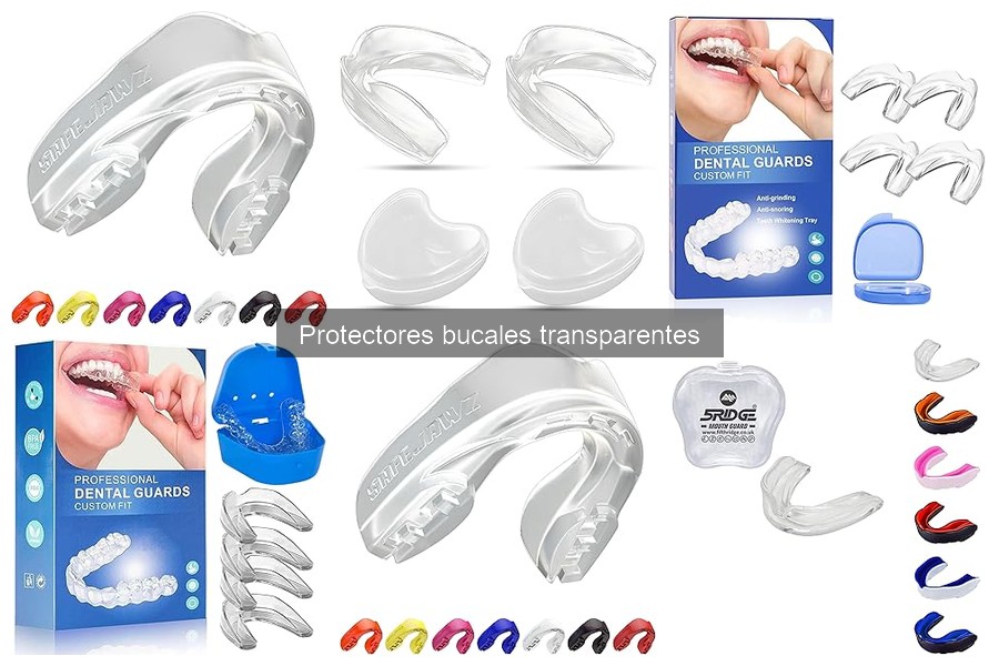 Dónde comprar protectores bucales transparentes de calidad