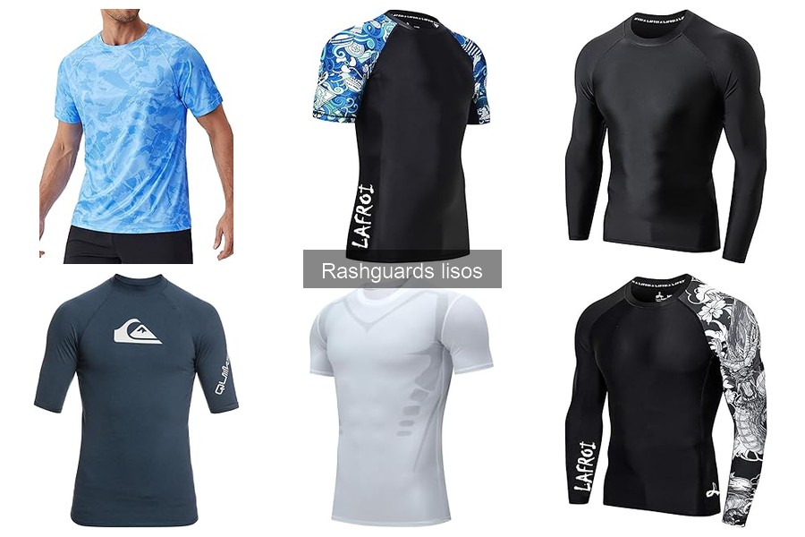 Dónde comprar rashguards lisos online: mejores opciones