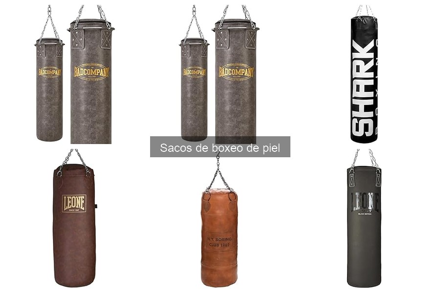 Dónde comprar sacos de boxeo de piel a buen precio