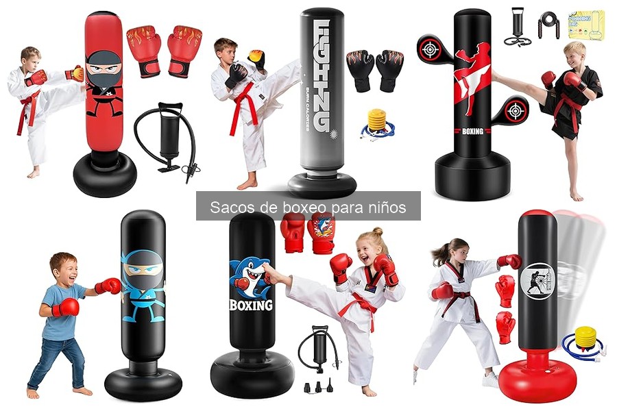 Dónde comprar sacos de boxeo para niños al mejor precio
