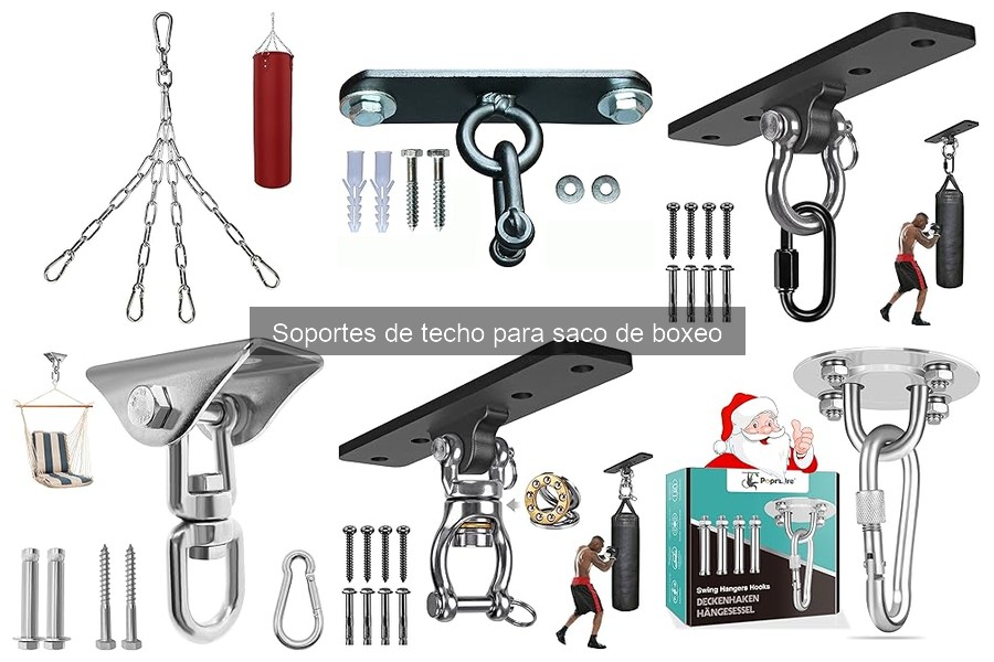 ¿Dónde comprar soportes de techo para saco de boxeo?