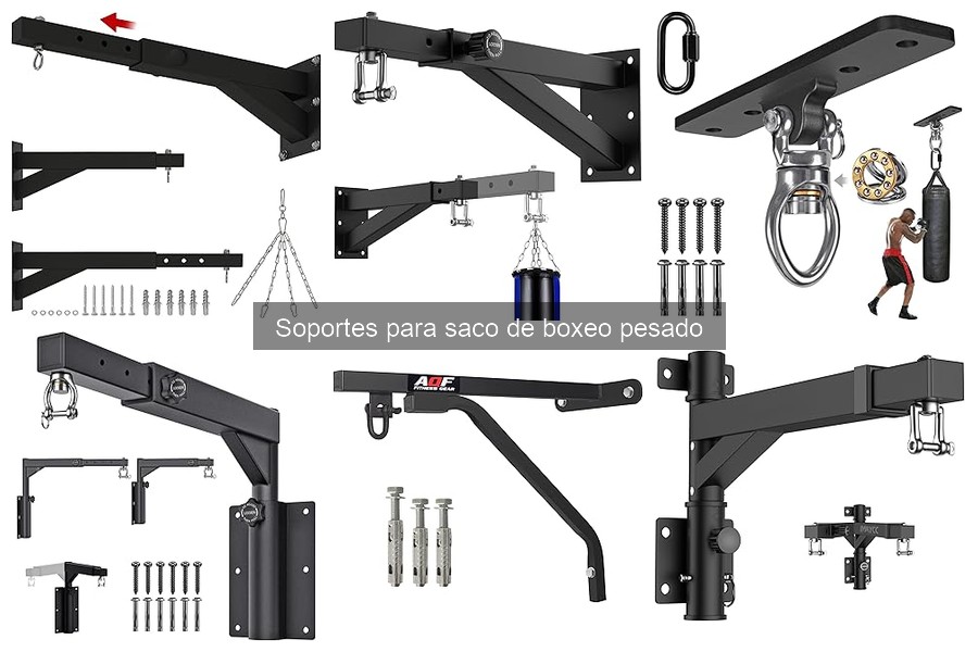 Dónde comprar soportes para saco de boxeo pesado online y más