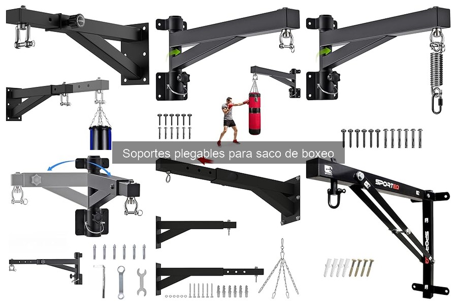 Dónde comprar soportes plegables para saco de boxeo
