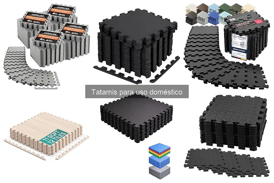 Dónde comprar tatamis para uso doméstico de calidad