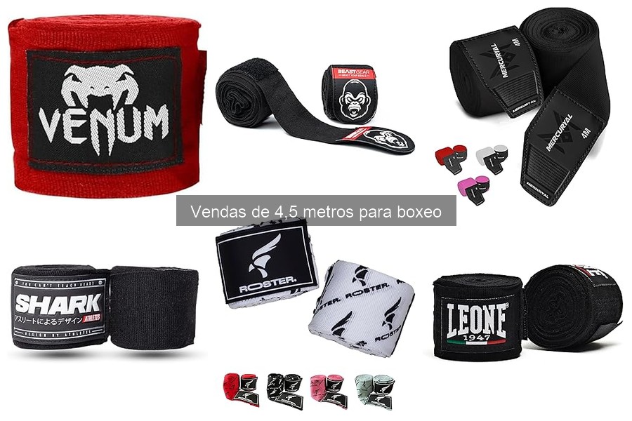 Dónde comprar vendas de 4,5 metros para boxeo al mejor precio