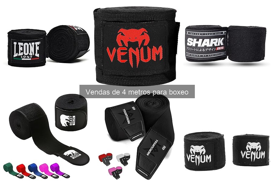 Dónde comprar vendas de 4 metros para boxeo y precios
