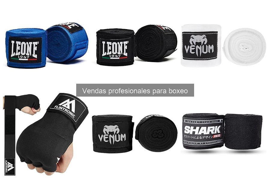 Dónde comprar vendas profesionales para boxeo fácilmente