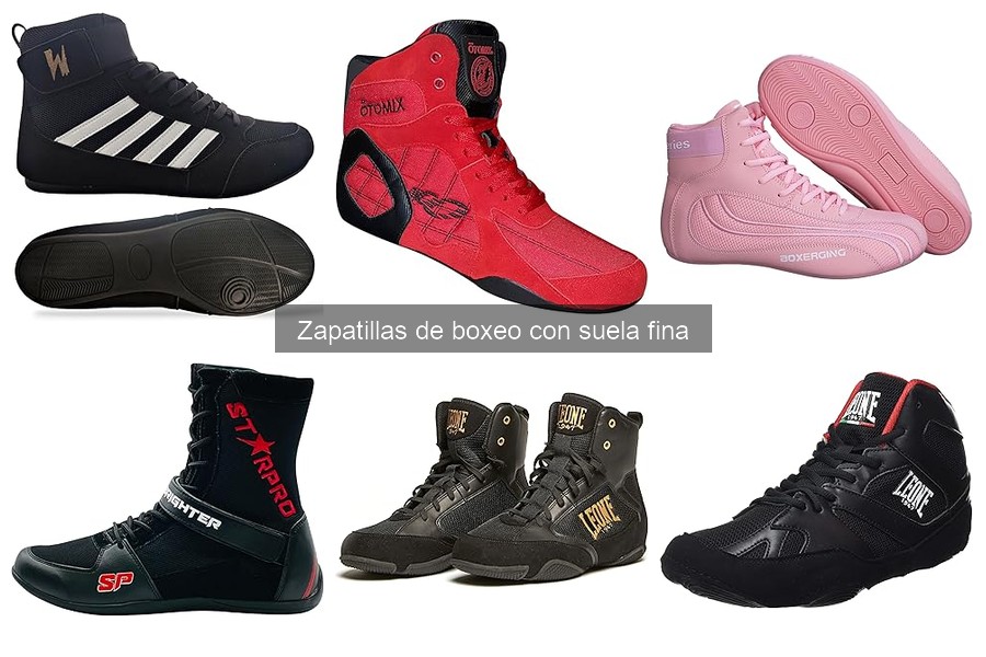 Dónde comprar zapatillas de boxeo con suela fina online