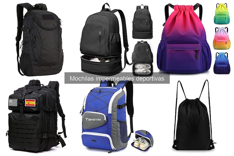 Efectividad de las mochilas impermeables en la lluvia