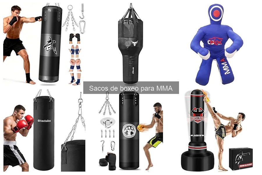 Ejercicios Efectivos con Saco de Boxeo para MMA