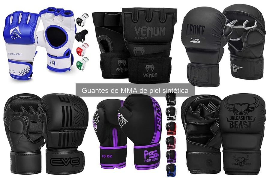 Errores comunes al usar guantes de MMA de piel sintética