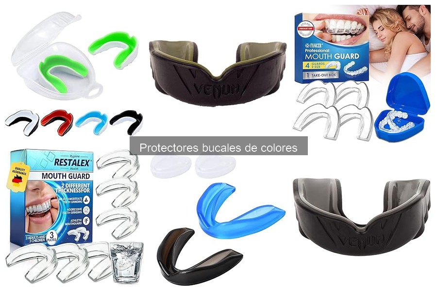Errores comunes al usar protectores bucales de colores