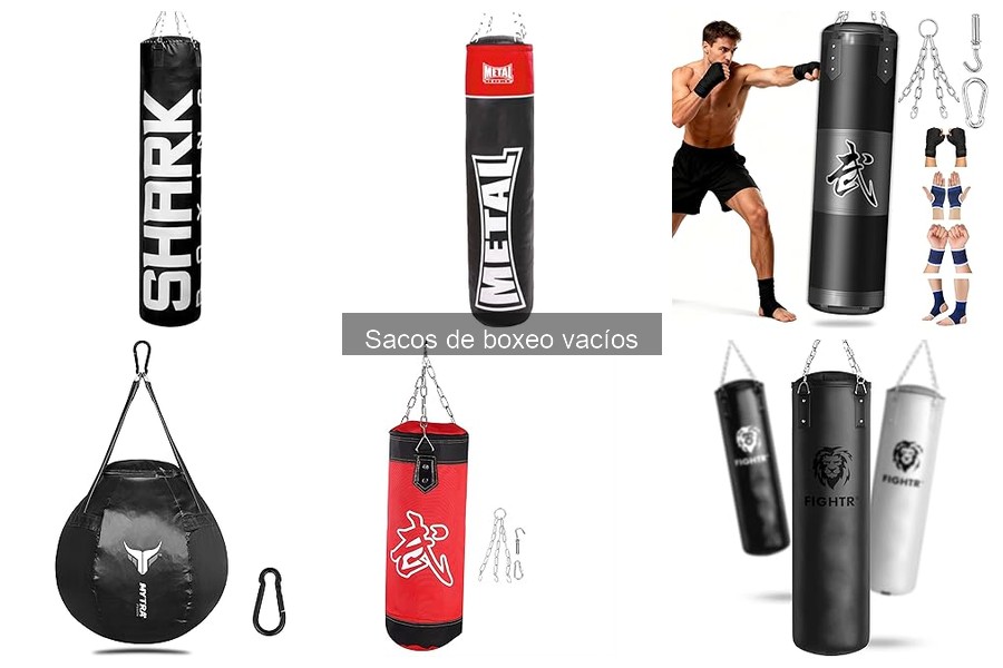 ** Errores comunes al usar sacos de boxeo vacíos y sus soluciones