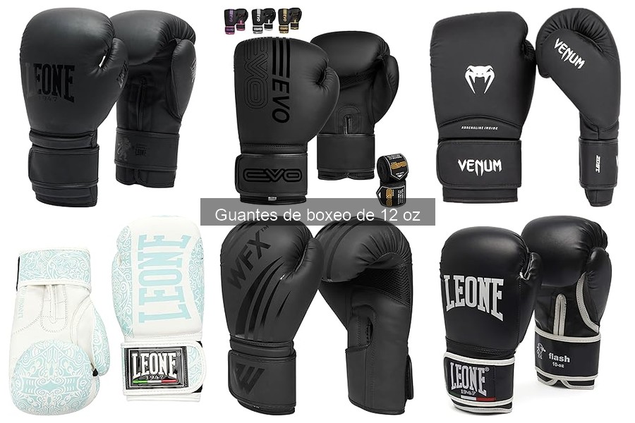 Guantes de boxeo de 12 oz baratos: mejores opciones de compra