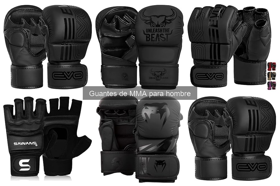 Guantes de MMA: características y evolución para hombres